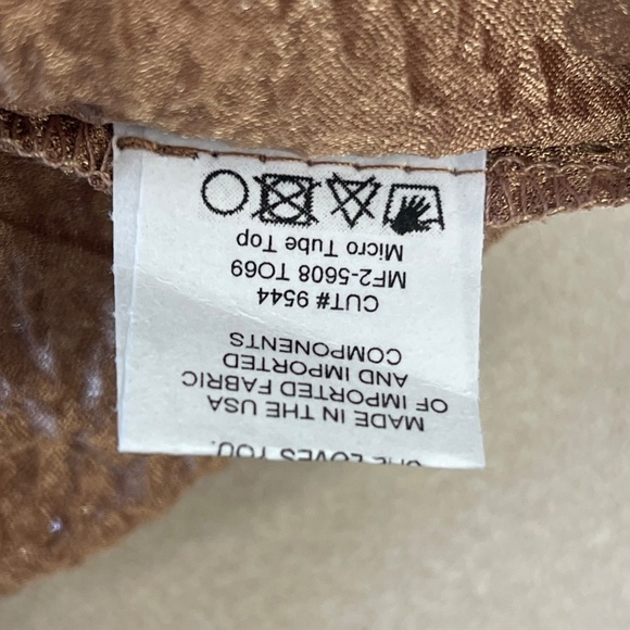 Show Me Your Mumu Micro Tube Top - Silver Confetti - All Sizes! - NWT - Picture 5 of 6